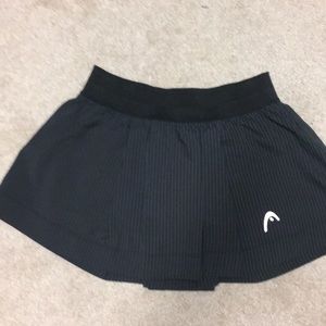 Head pinstripe tennis skirt . Size xsmall